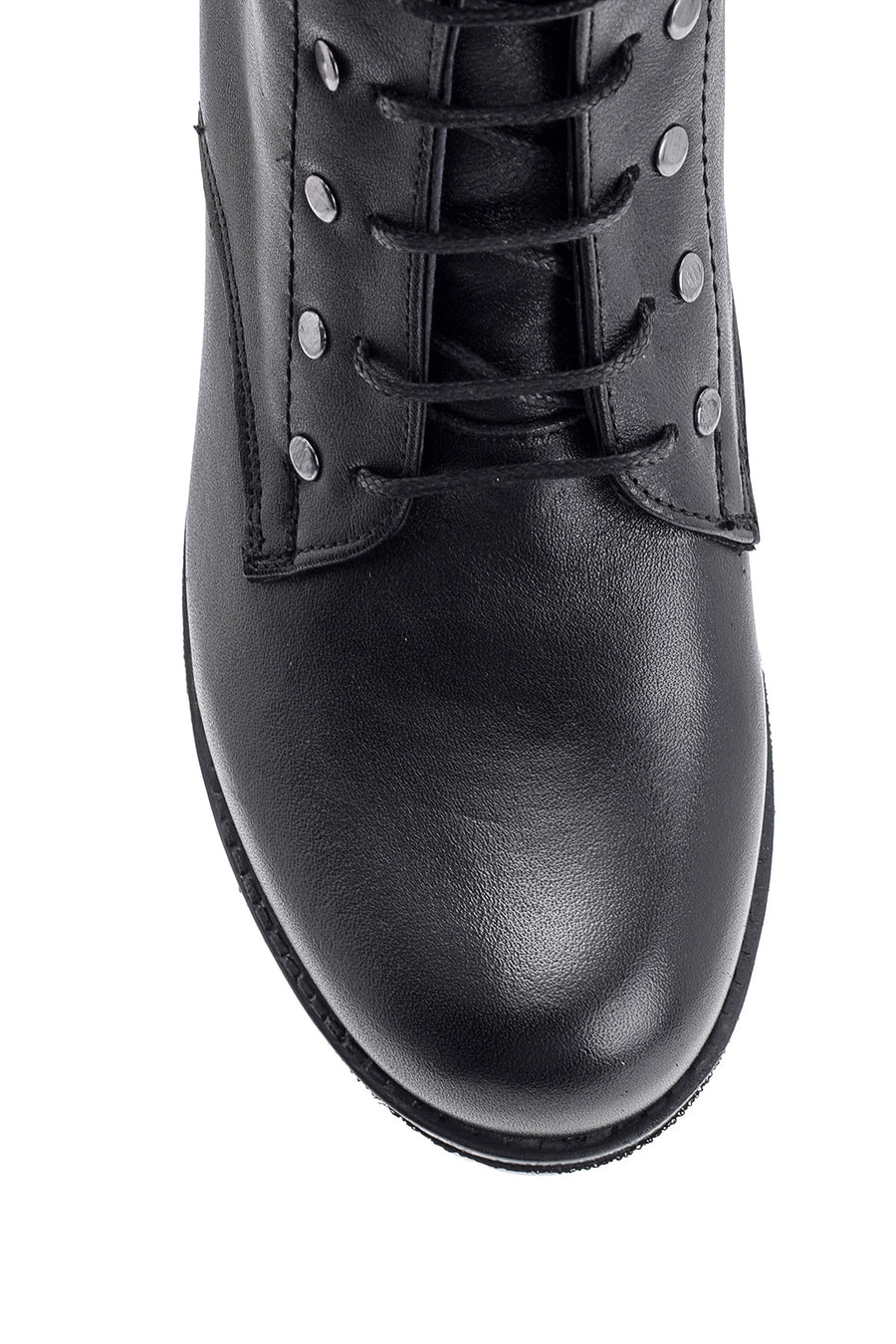 Women's Studded Detailed Leather Boots