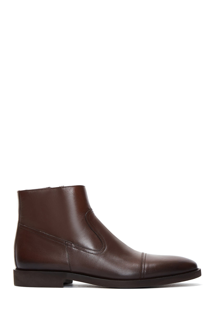 Men's Brown Leather Classic Boots 22WFD600018 | Derimod