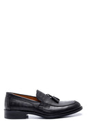 Men's Leather Printed Loafer | Derimod