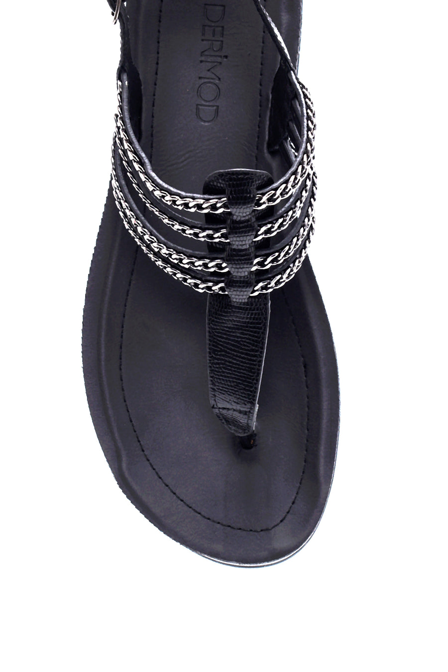 Women's Black Flip Flops Sandals