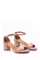 Women's Stone Detailed Heeled Shoes | Derimod