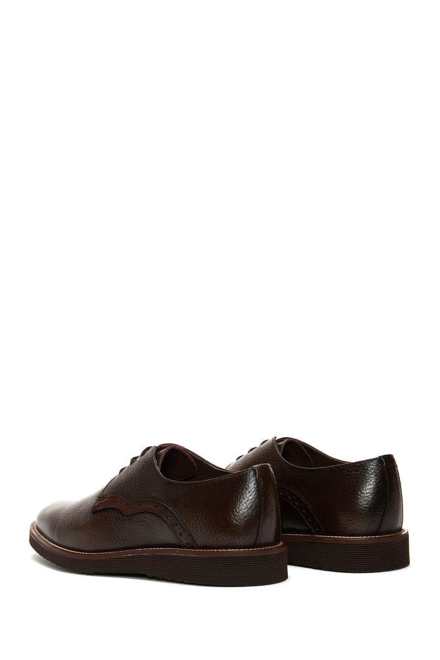 Men's Brown Leather Casual Shoes