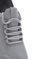 Derimod Zero Women's Grey Laced Fabric Sneakers | Derimod