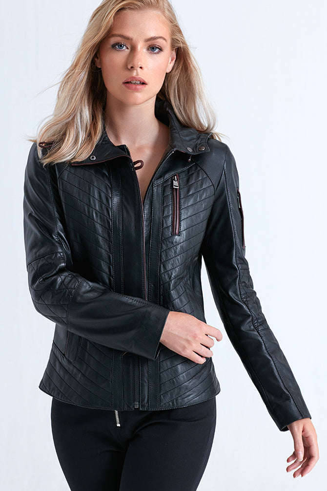 Belair Women's Leather Jacket