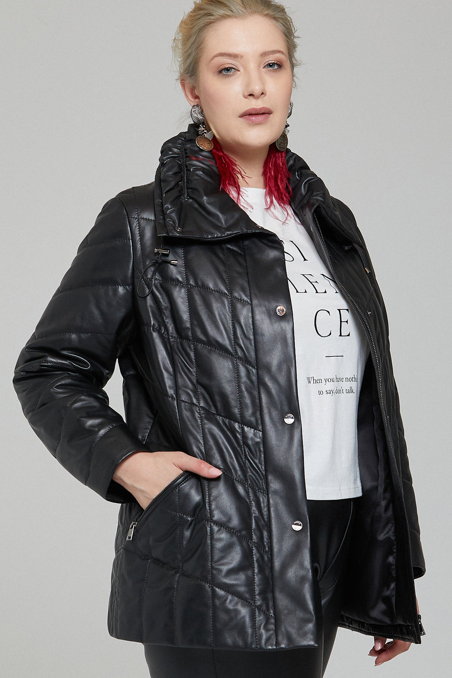 Elvira Women's Leather Jacket