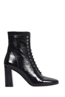 Women's Heeled Patent Leather Boots | Derimod
