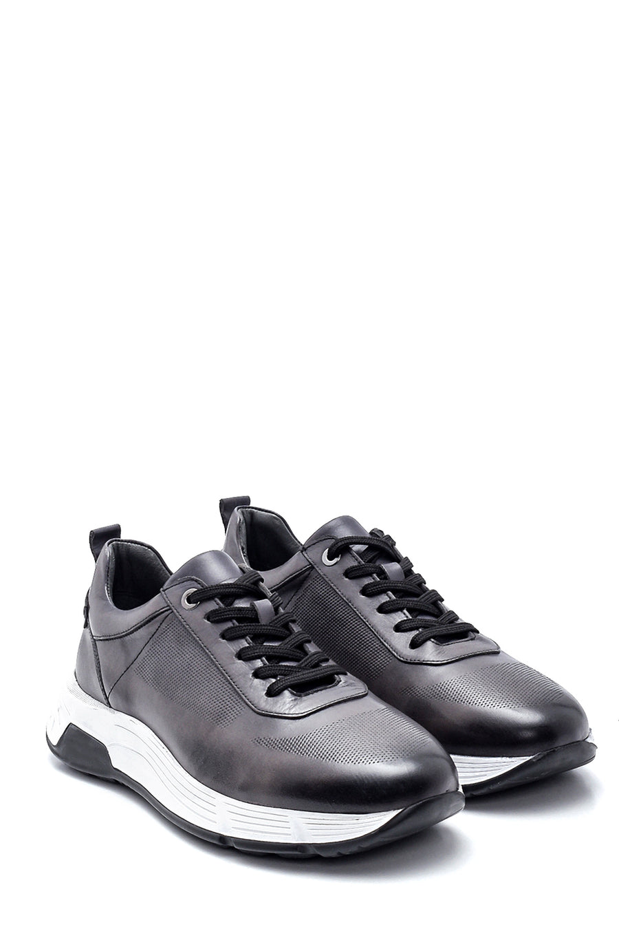 Men's Leather Printed Sneaker