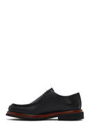 Male Black Lace-up Leather Casual Shoes | Derimod