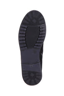 Zippered Women's Suede Boots | Derimod