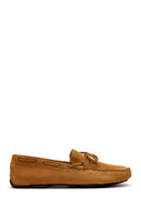 Erkek Sarı Süet Deri Casual Loafer | Derimod