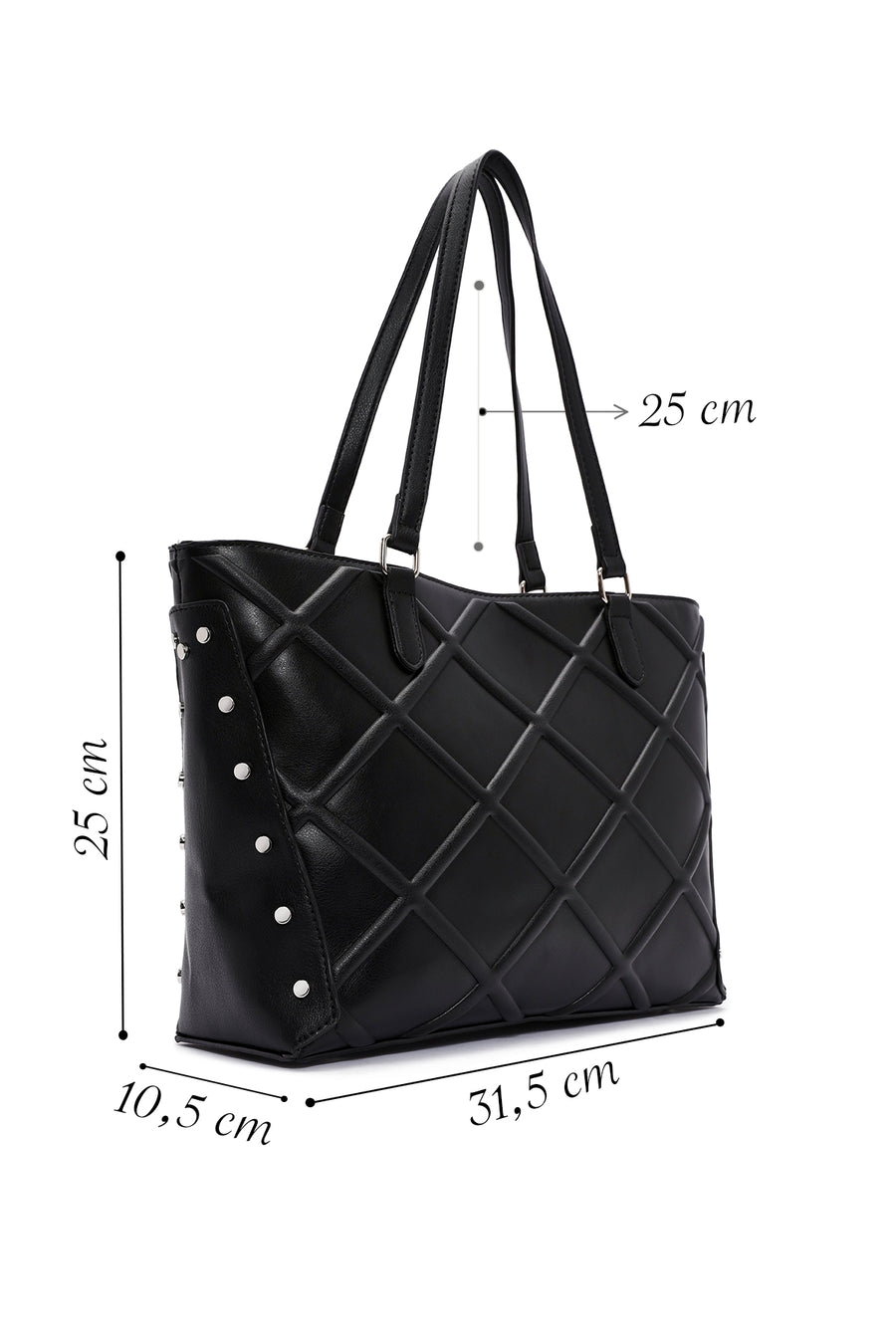 Women's Black Printed Casual Shoulder Bag
