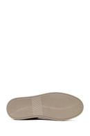 Women's Brown Lace-Up Suede Leather Sneaker | Derimod