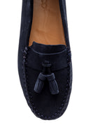 Women's Suede Tassel Detailed Loafer | Derimod