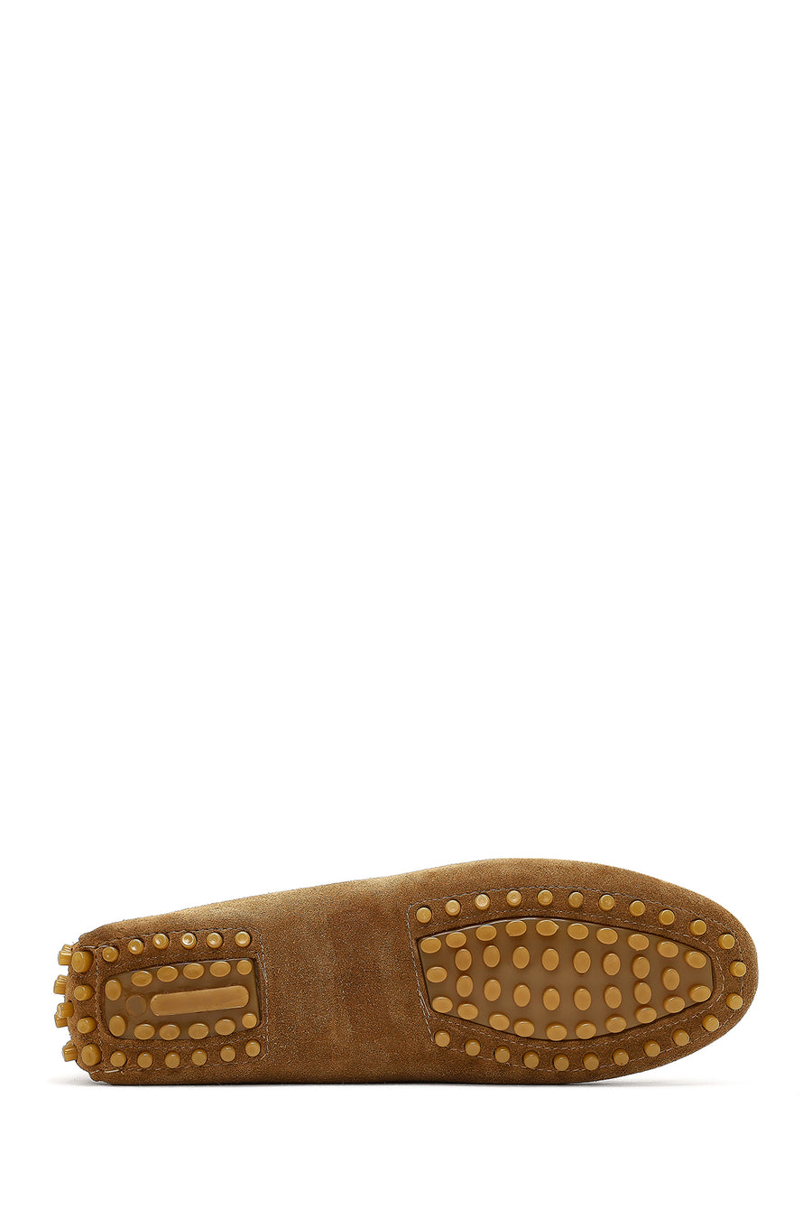Women's Tan Suede Leather Loafer