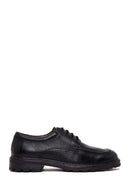 Male Black Lace-up Leather Casual Shoes | Derimod