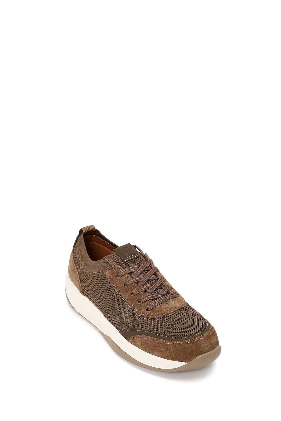 Derimod Zero Male Brown Lace-up Thick-soled Fabric Sneaker
