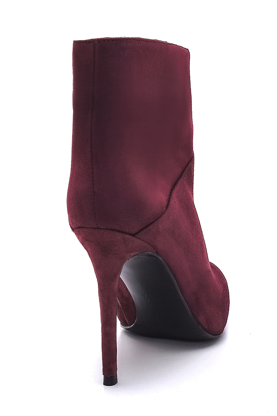 Women's Leather Suede Heeled Boots