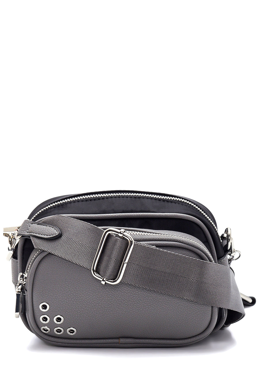 Women's Metal Detailed Crossbody Bag 21WBD246814 | Derimod