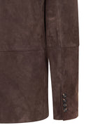 Rodrygo Men's Brown Blazer Suede Leather Jacket | Derimod