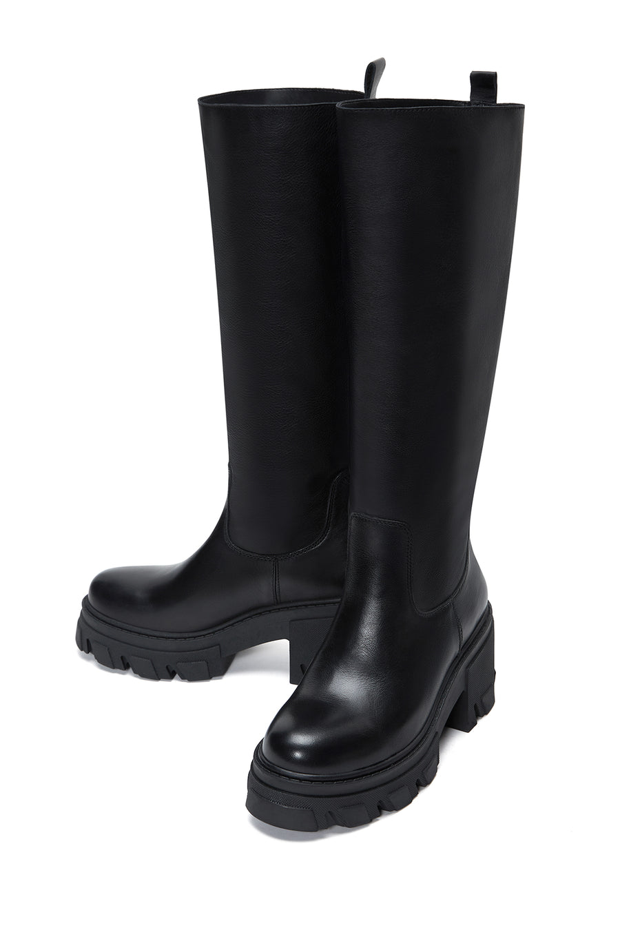 Women's Leather Heeled Boots