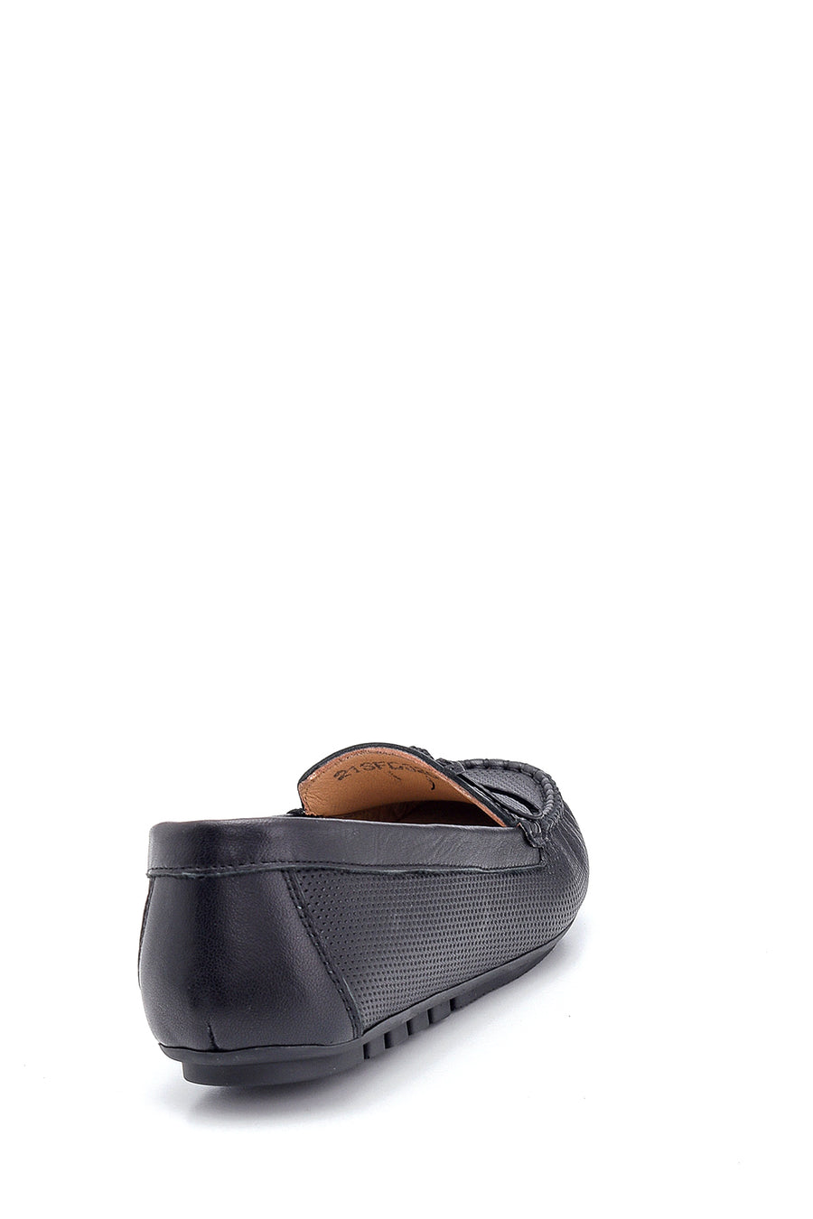 Kadın Deri Fiyonk Detaylı Loafer