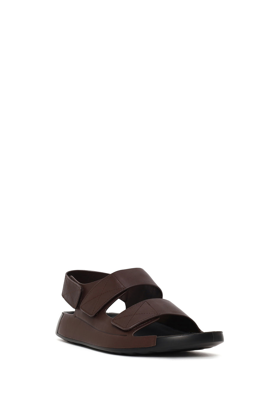 Male Brown Strapped Leather Sandals
