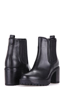 Heeled Women's Leather Boots | Derimod