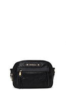 Woman Black Long-Strap Crossbody Bag | Derimod