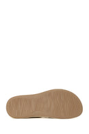 Woman Cream Strap Thick-Soled Comfort Sandal | Derimod