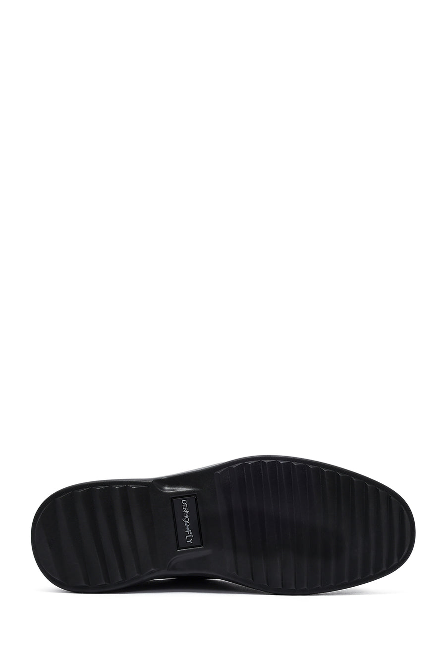 Men's Black Lace Up Leather Casual Shoes