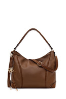 Woman Brown Long-Strap Accessory Shoulder Bag | Derimod