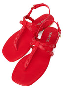 Woman Red Flip-Flop Sandals | Derimod