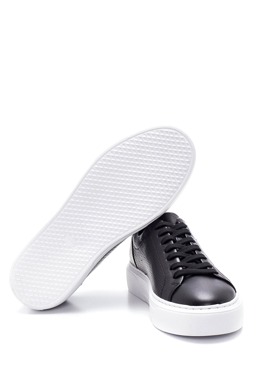 Men's Leather Perforated Sneaker