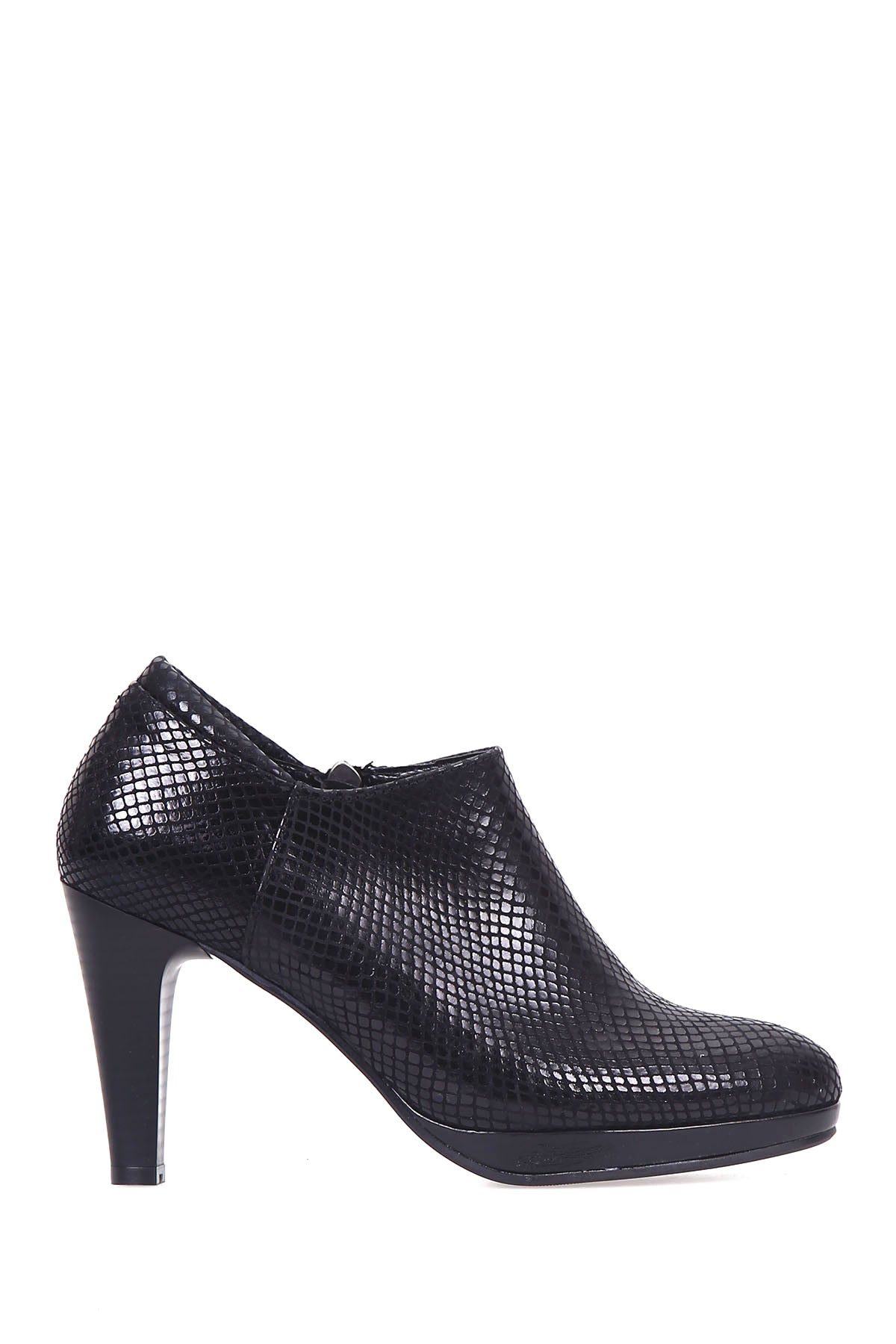Women's Crocodile Patterned Bootie 18WFE157640 | Derimod