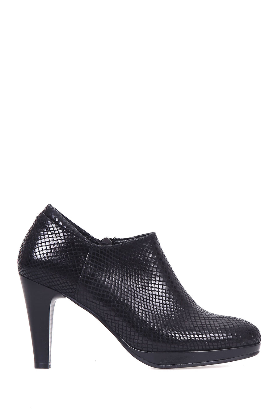 Women's Crocodile Patterned Bootie 18WFE157640 | Derimod