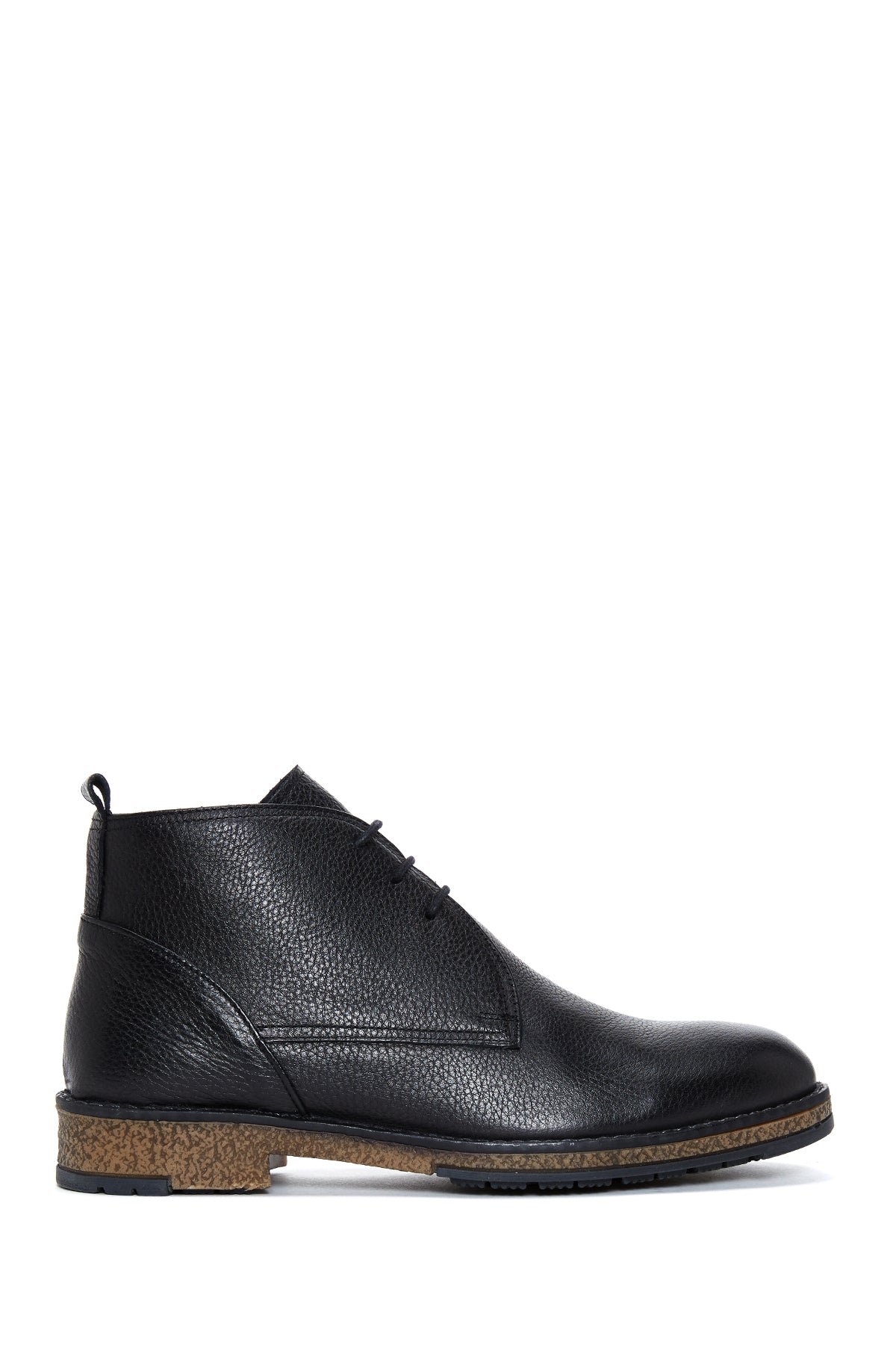 Men's Black Leather Classic Boots 22WFD6842FT | Derimod