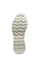 Geox Women's Beige D Xtors D - Mesh + Geobuck Lace-Up Chunky Sole Sneakers | Derimod