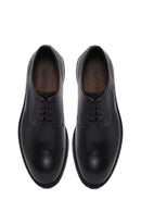 Men's Black Lace-Up Leather Classic Shoes | Derimod