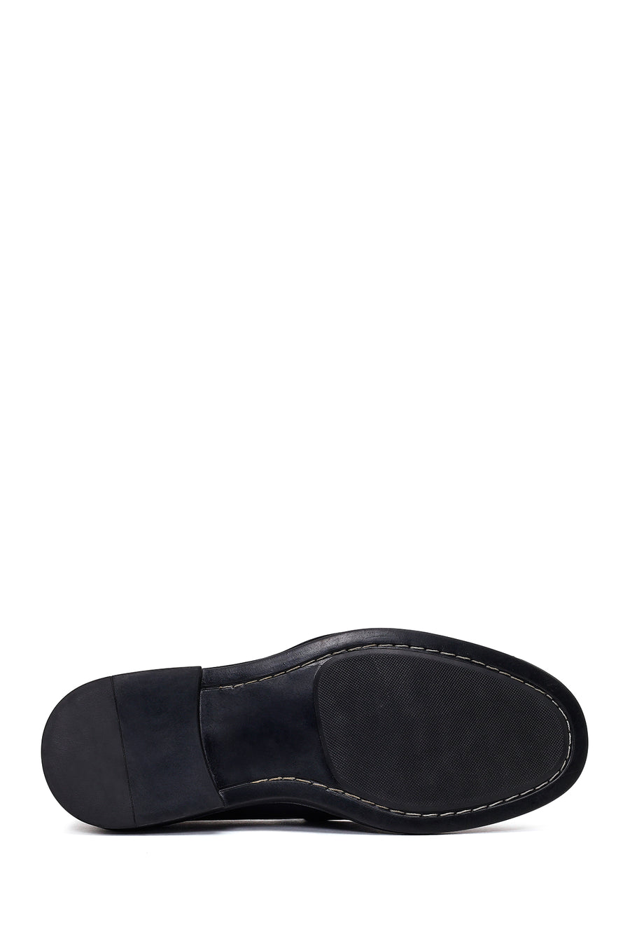Male Black Leather Classic Loafer