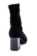 Women's Suede Heeled Boots | Derimod