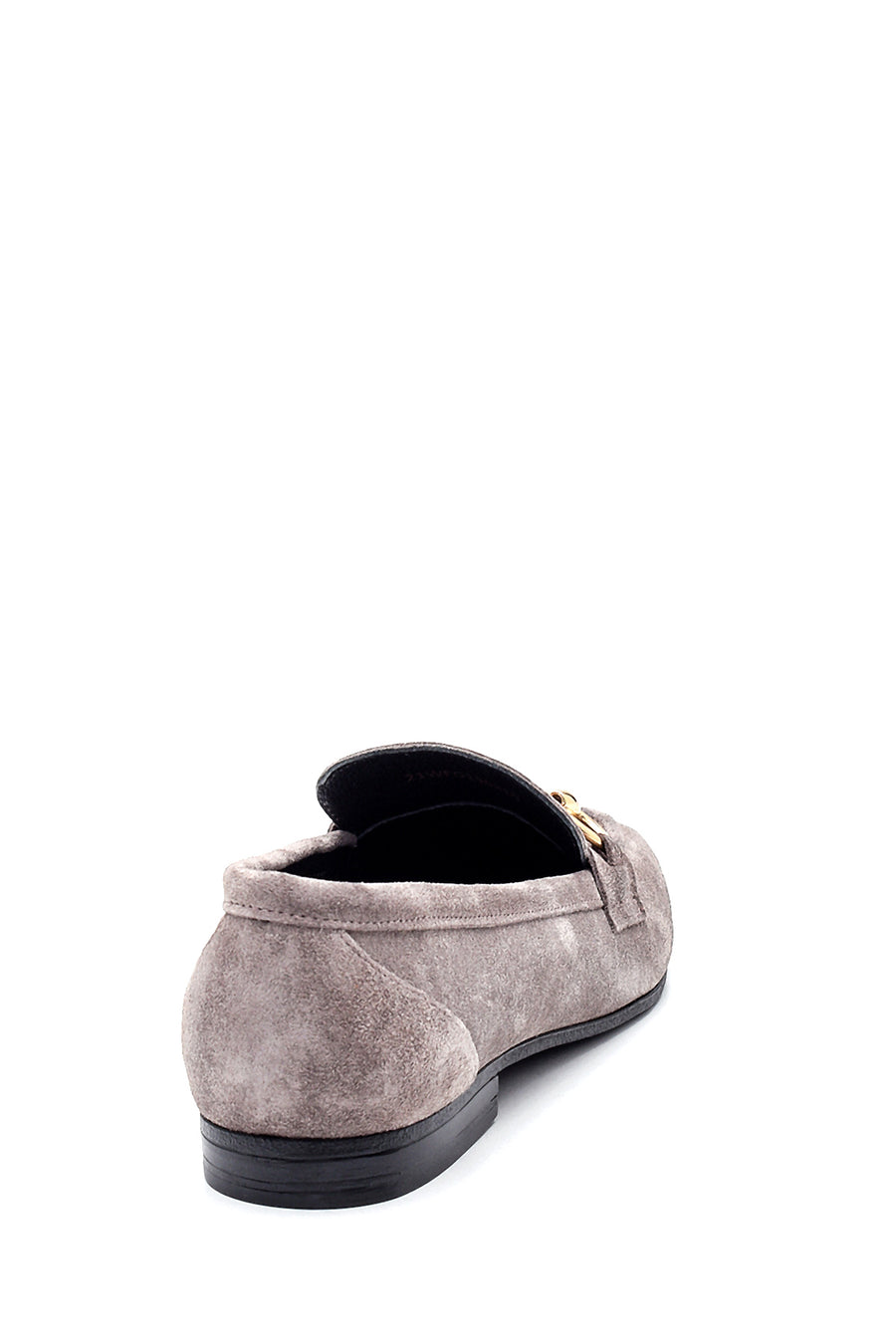 Kadın Süet Toka Detaylı Loafer
