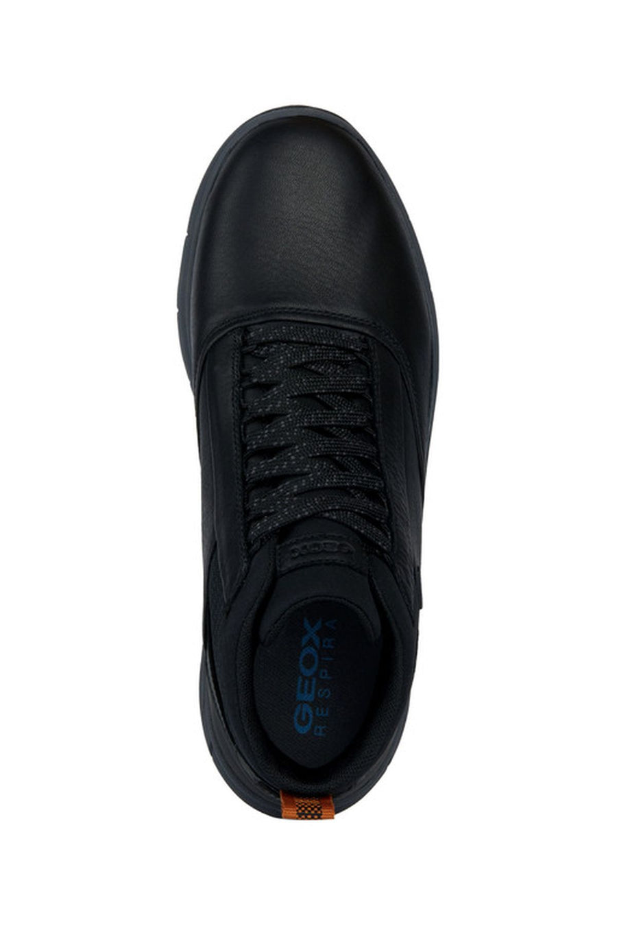 Geox Men's Black Spherica Lace-Up Leather Boots