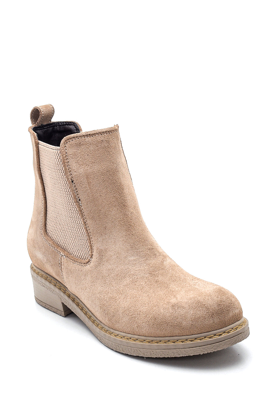 Women's Suede Leather Chelsea Boots