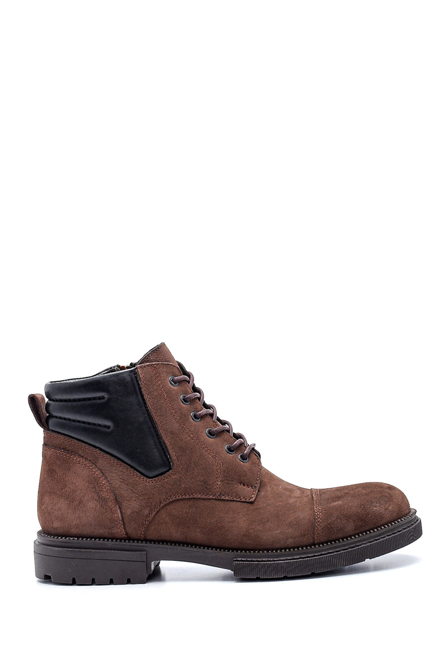 Men's Leather Nubuck Boots 21WFD6700V3 | Derimod