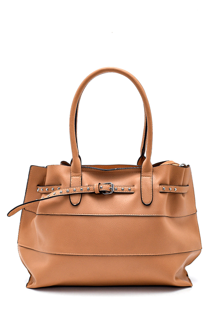 Women's Belt Detailed Shoulder Bag 21SBD262418 | Derimod