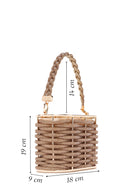 Women's Gold Stone Handbag | Derimod