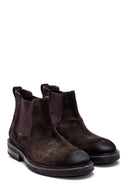 Men's Leather Suede Chelsea Boots | Derimod