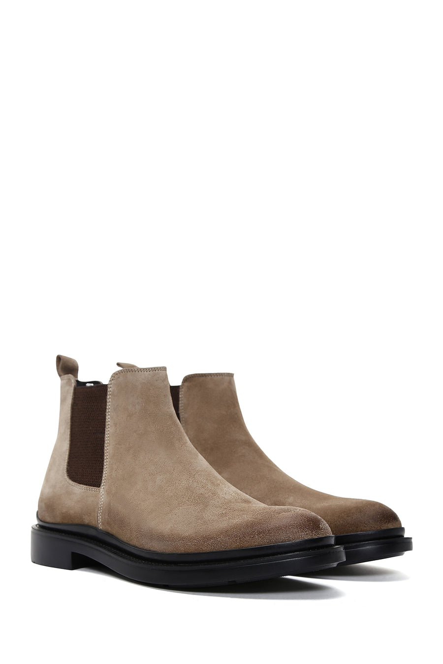 Men's Suede Leather Chelsea Boots