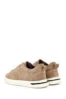Male Mink Lace-Up Suede Casual Sneaker | Derimod