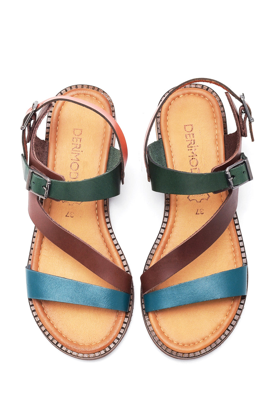 Women's Leather Bodrum Sandals